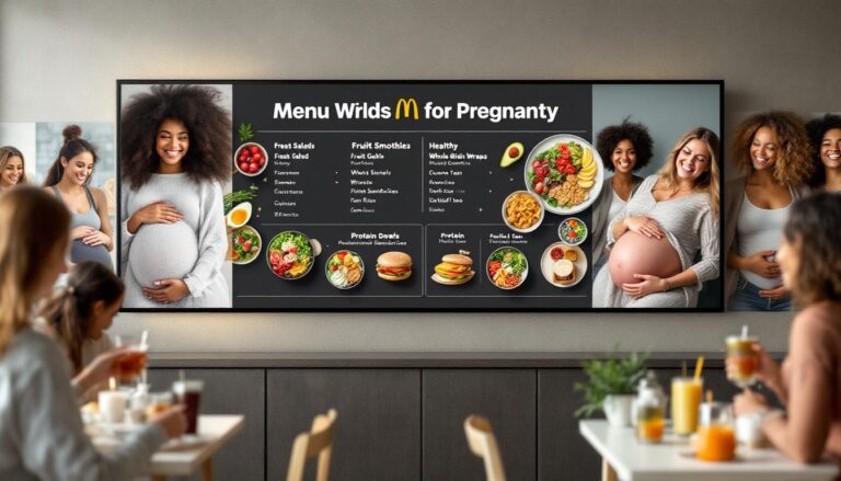 découvrez toutes les options de repas adaptées aux femmes enceintes chez mcdonald's en 2025, avec des conseils pour manger sainement et en toute sécurité durant la grossesse.